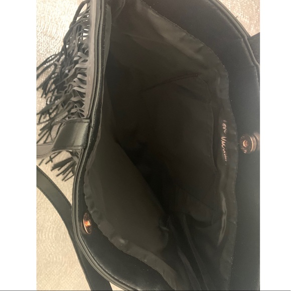 Victoria’s Secret black fringe tote - Picture 2 of 5